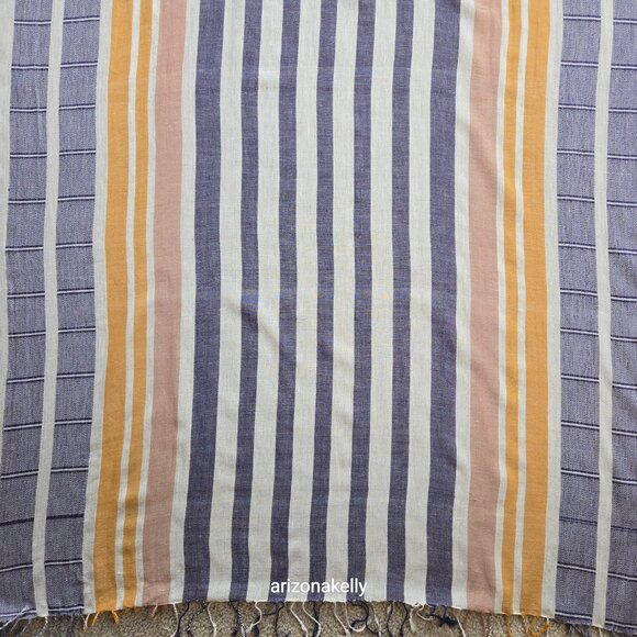 Hoss Intropia Huge Stripe Scarf Shawl Wrap - Picture 2 of 15